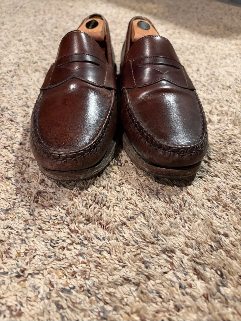 Allen Edmonds “Cavanaugh” Penny Loafers - Brown
